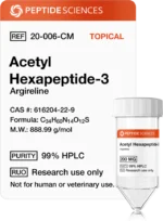 Acetyl Hexapeptide-3 (Argireline) 200mg (Topical)