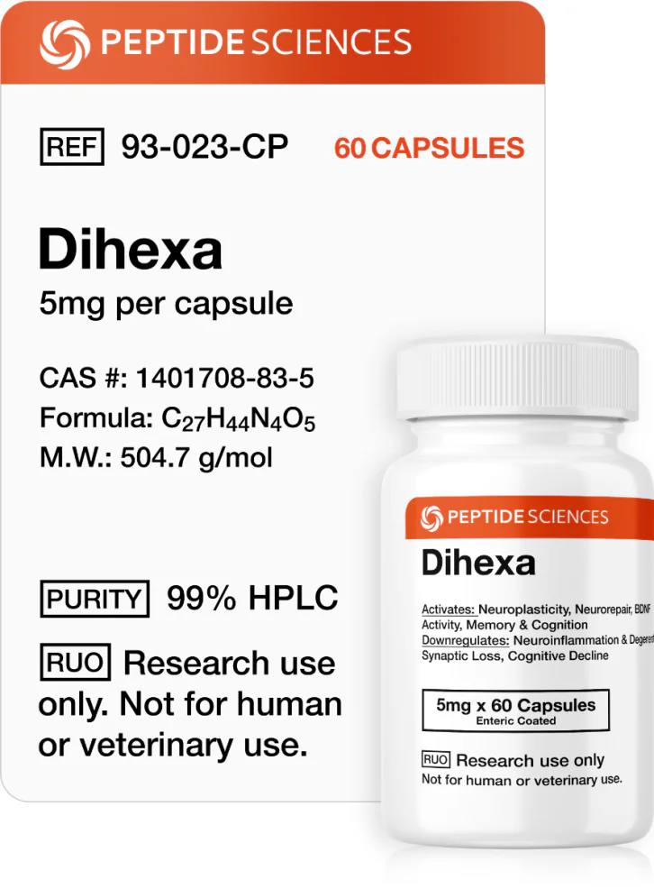 dihexa5mg_capsule_peptide.webp Dihexa (5mg x 60 Capsules = 300mg) - Image 1
