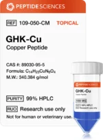 GHK-Cu 1gram (Copper Peptide) (1000mg) (Topical)