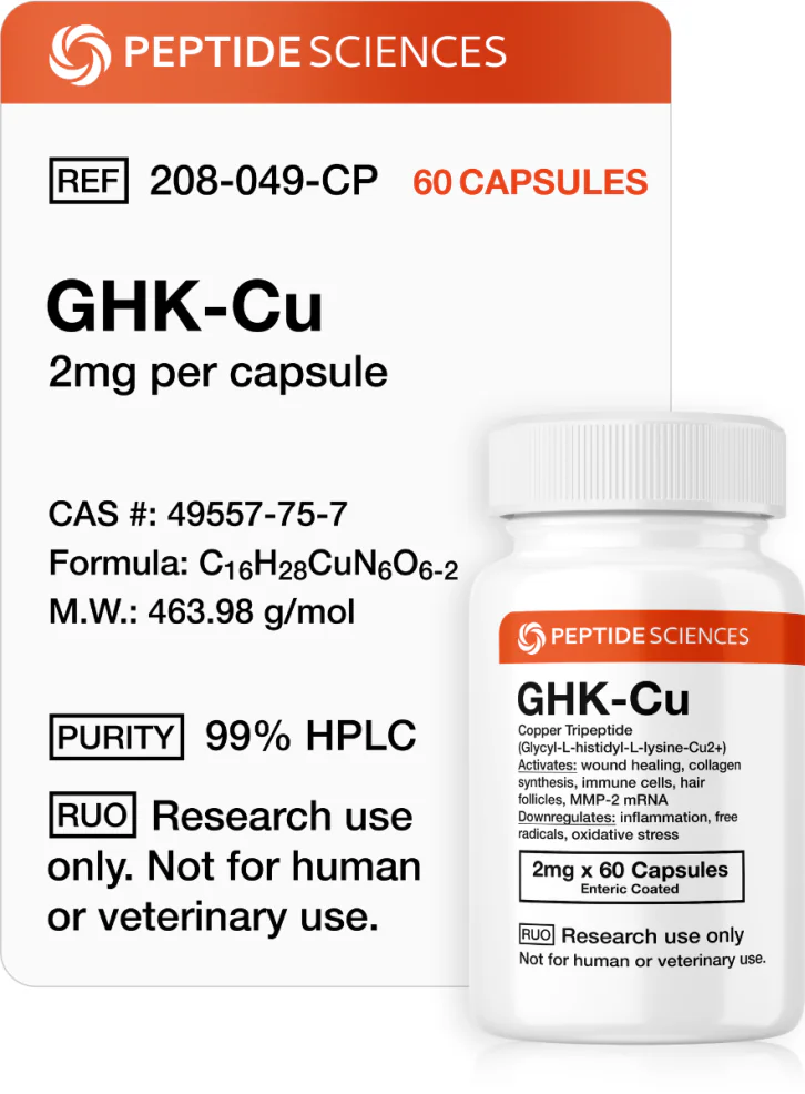 ghk-cu_copper_peptide_capsules.webp GHK-Cu (2mg x 60 Capsules) (Copper Tripeptide) - Image 1