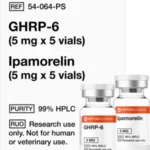 GHRP-6 (5mg x 5) and Ipamorelin (5mg x 5)