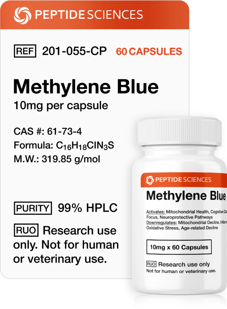 methylene_blue_10mg_capsule_peptide.webp Methylene Blue (10mg x 60 Capsules = 600mg) - Image 1