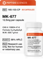 MK-677 (Ibutamoren) 12.5mg (60 Capsules)