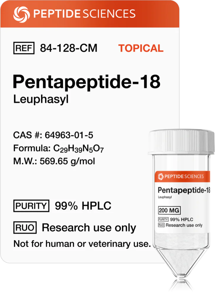 pentapeptide-18_peptide.webp Pentapeptide-18 (Leuphasyl) 200mg (Topical) - Image 1