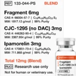 Fragment, CJC-1295 (No DAC), Ipamorelin 12mg (Blend)