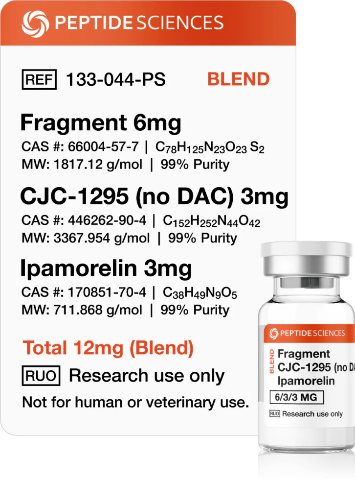x26011510205340.webp Fragment, CJC-1295 (No DAC), Ipamorelin 12mg (Blend) - Image 1