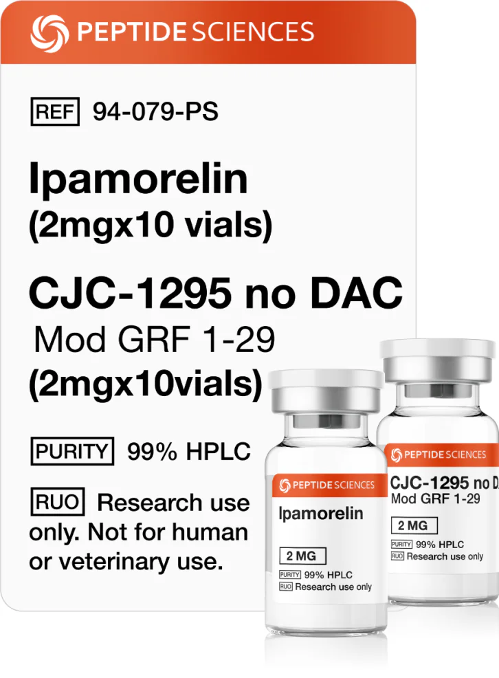 x26011510205367.webp Ipamorelin (2mg x 10), CJC-1295 no DAC (2mg x 10) - Image 1
